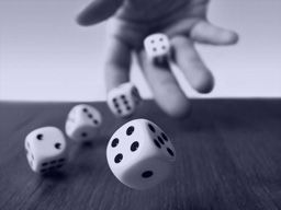Bet on Dice Game 784AAC - Random Number > 0.5?