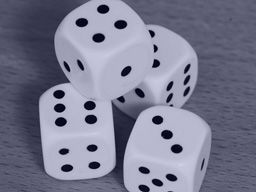 Bet on Dice Game BD3827 - Random Number > 0.5?